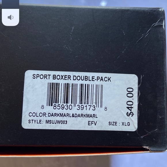 NIB Mens sport boxer  XL - Picture 2 of 6